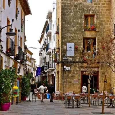 Historic charm in the streets of Jávea's old town