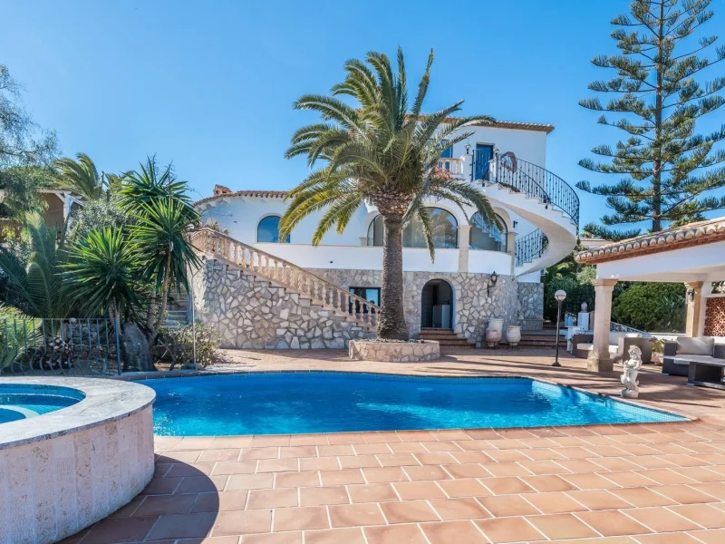 Luxury villa in Jávea, Balcón al Mar with sea views