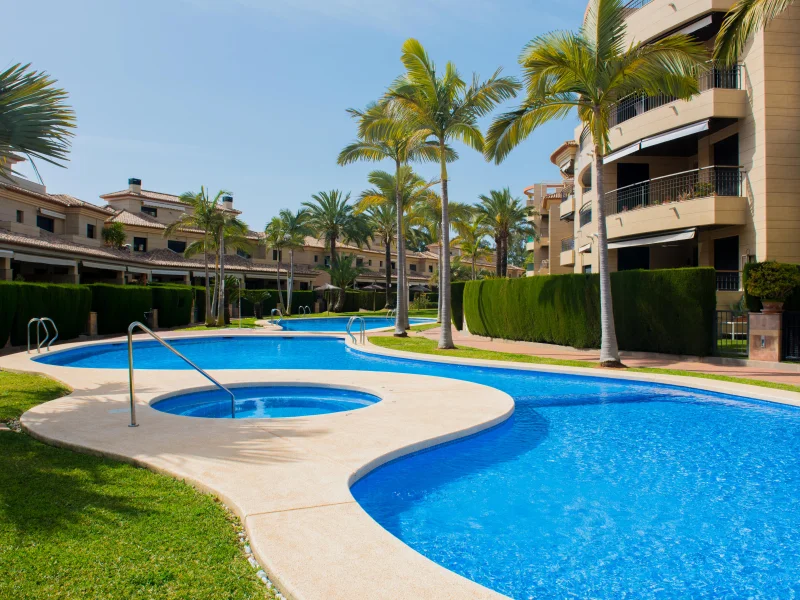 Apartment for sale in Jávea, Puerto with terrace and mountain views
