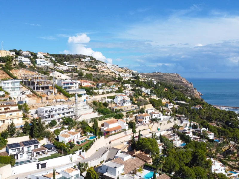 Traditional villa in La Corona, Jávea with panoramic sea views