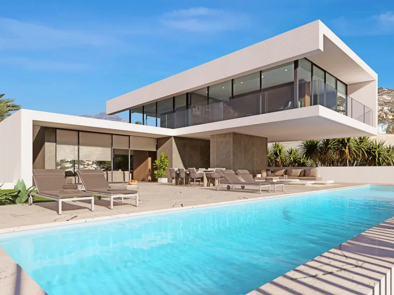 Luxury villa for sale in El Portet, Moraira, with sea views