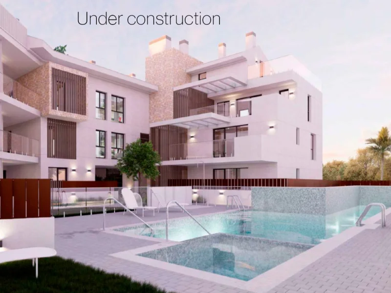 Duplex penthouse in Jávea, Cala Blanca near the beach