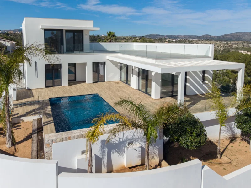 Luxury villa for sale in Moraira, Benimeit, with private pool and views