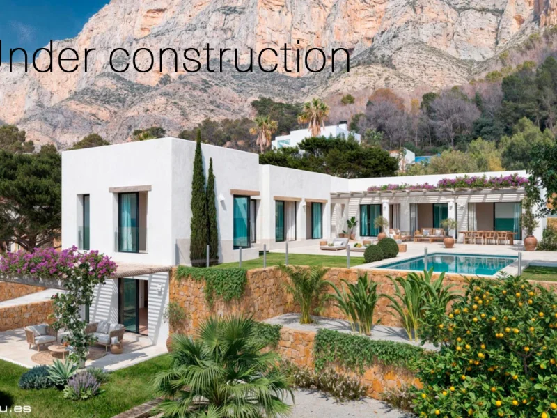 Modern new build villa in Jávea, El Garroferal with private pool