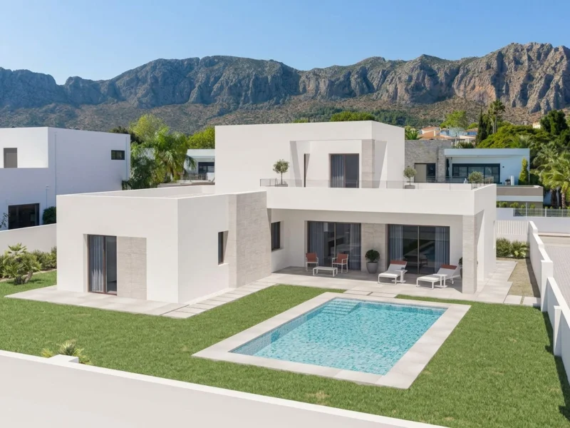 New build villa for sale in Beniarbeig with private pool