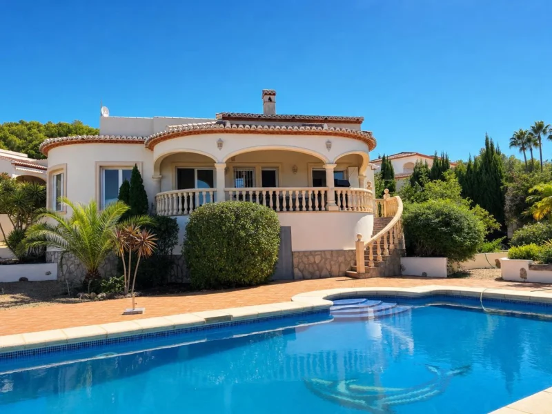 Charming single-storey villa with Montgó views in Jávea