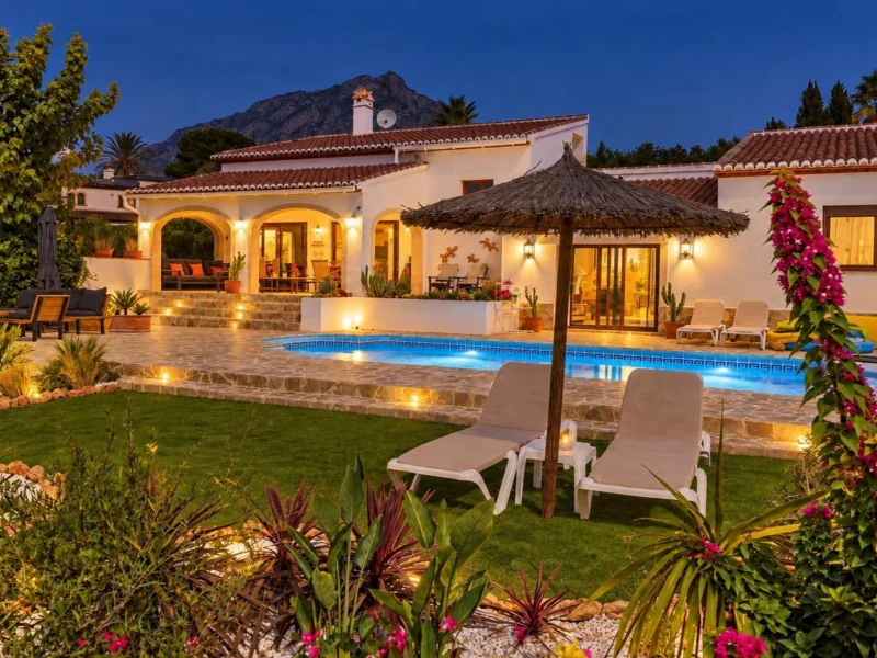 Fully refurbished villa for sale in Jávea, within walking distance of the historic centre