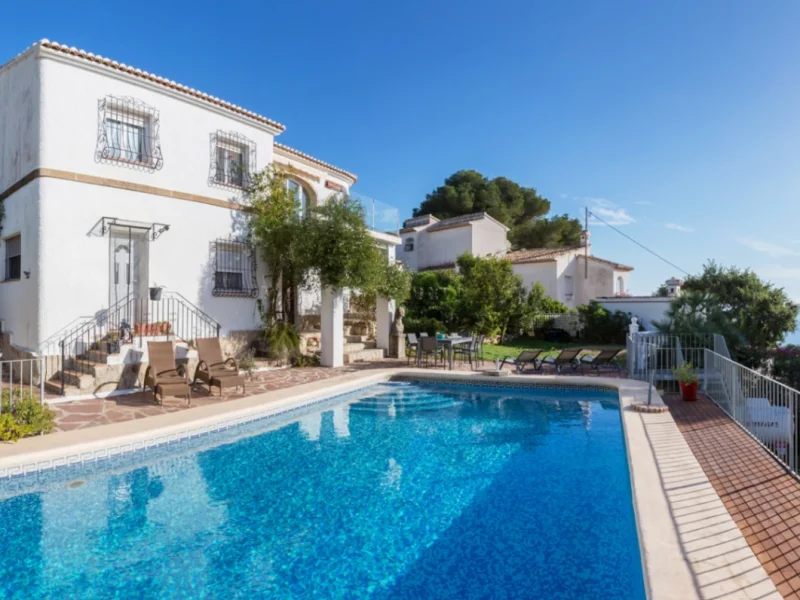 Villa with sea views and pool in Benitachell, Cumbre del Sol