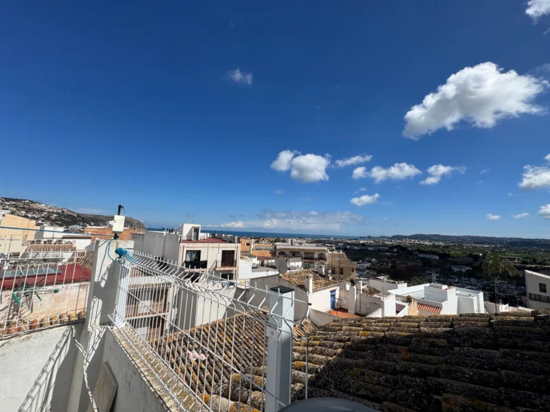 Character townhouse with sea views in Jávea Old Town