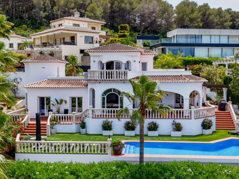 Traditional chalet with panoramic sea and Montgó views in Jávea