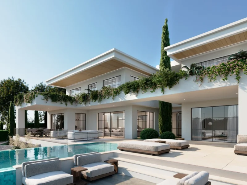 Modern three-bedroom chalet in Jávea with infinity pool