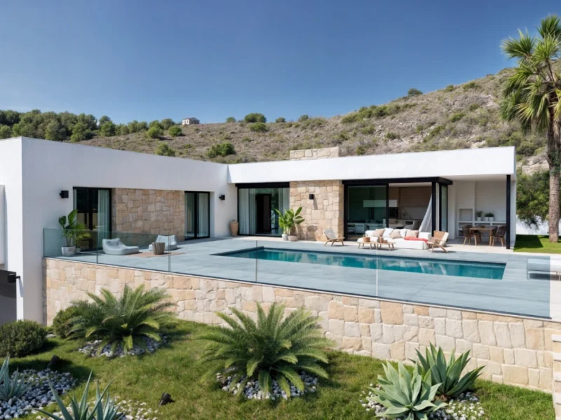 Modern chalet with panoramic views in Benitachell