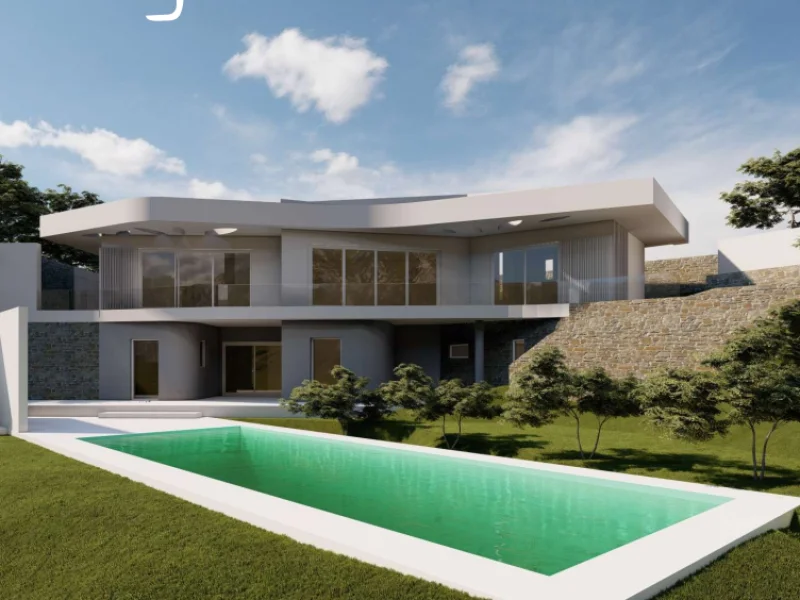 New build villa in Jávea with private pool