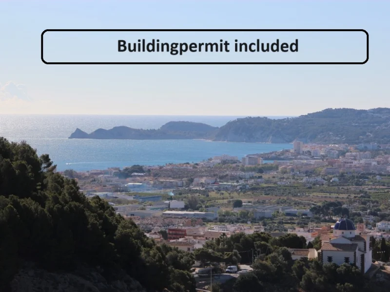 Modern villa project in Jávea, La Corona with sea views
