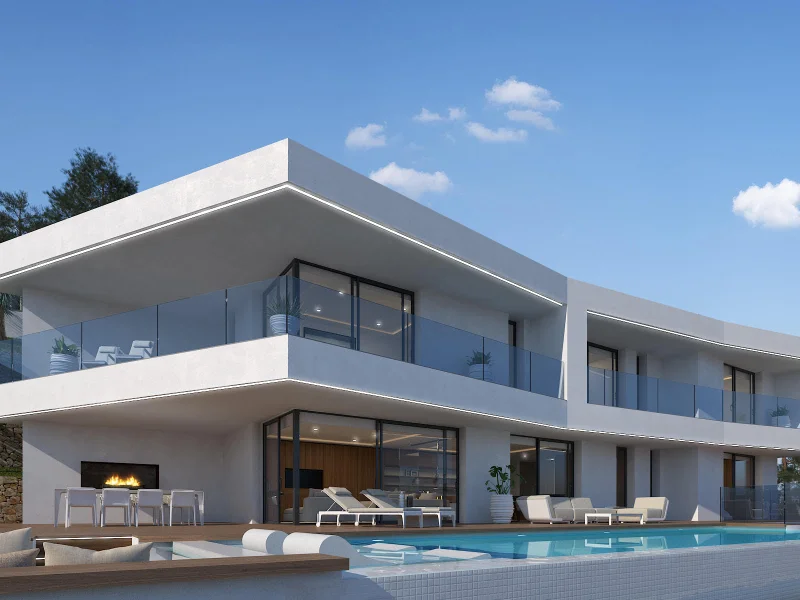 Modern luxury villa with sea views in Jávea