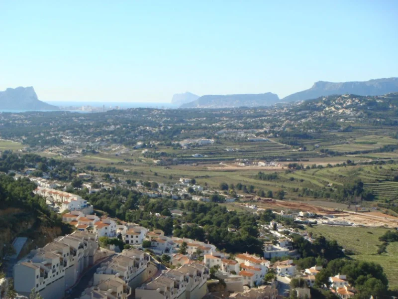 Investment project in Benitachell with panoramic views