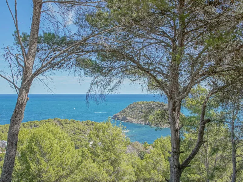 Building plot with sea views and Portichol island in Jávea