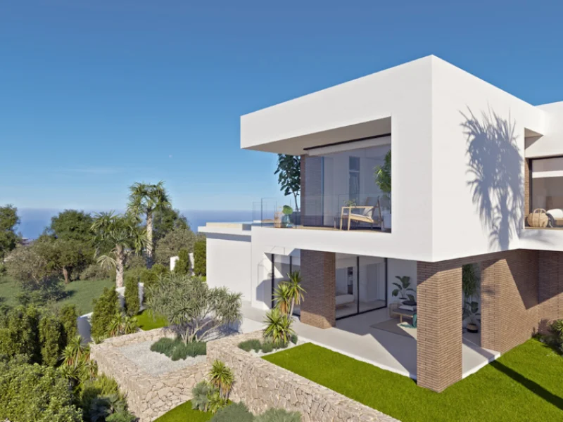 Villa in Benitachell, Cumbre del Sol with sea views and infinity pool