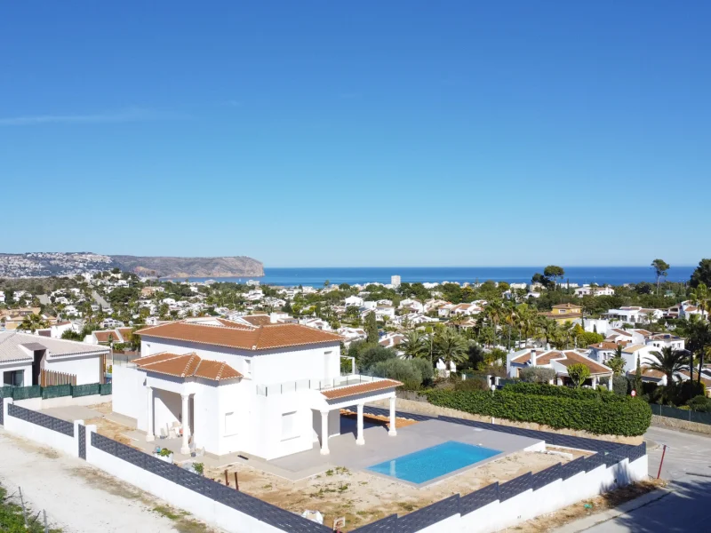 Modern villa with sea views in Pinosol, Jávea