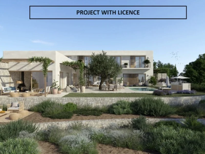 New build villa for sale in Calpe, Garduix, with sea views