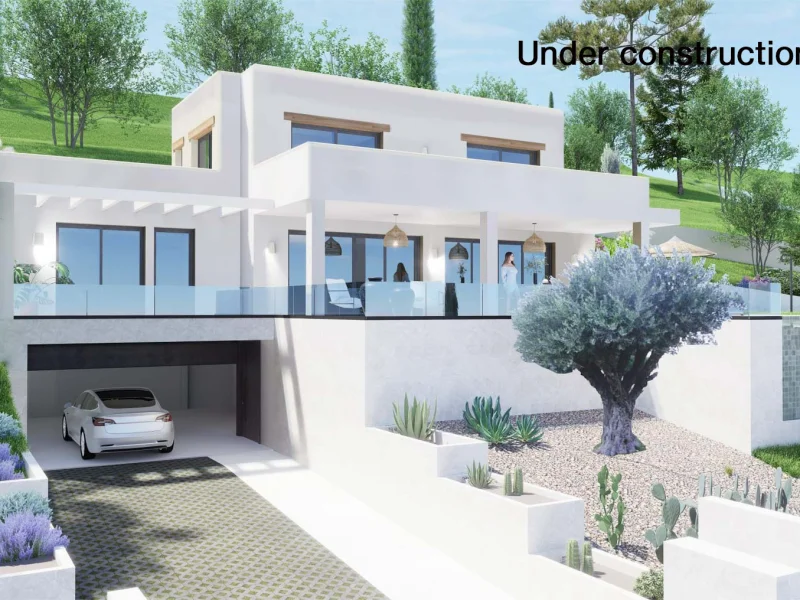 Modern new build villa in Rafalet, Jávea with private pool