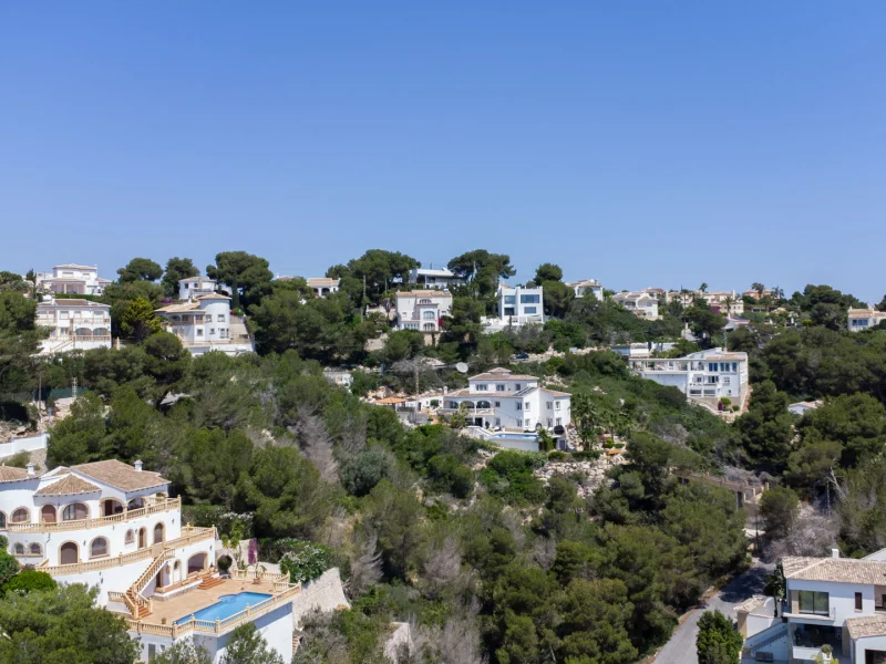 Plot with sea views in Costa Nova, Jávea