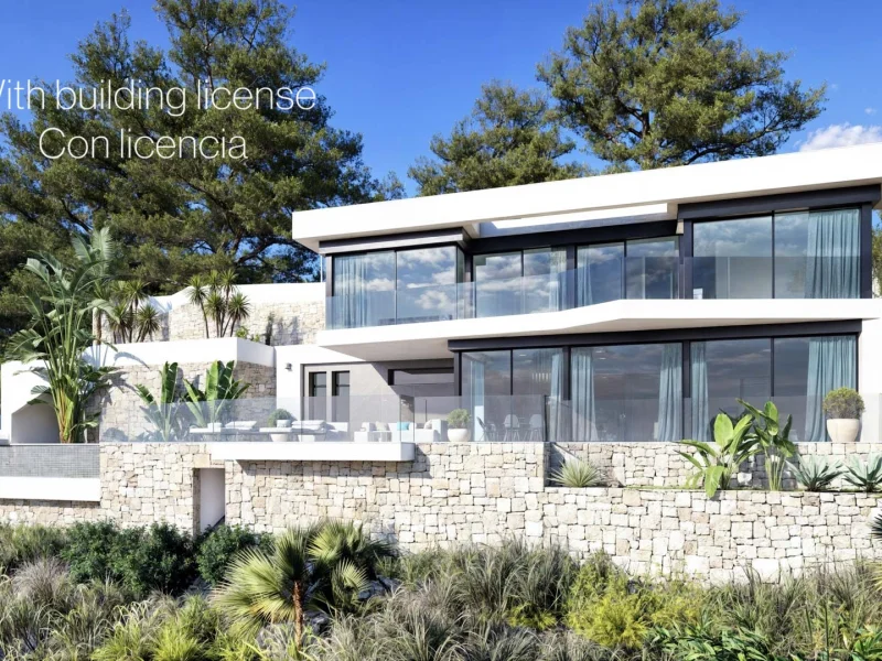 New build luxury villa with sea views in Racó de Galeno, Benissa