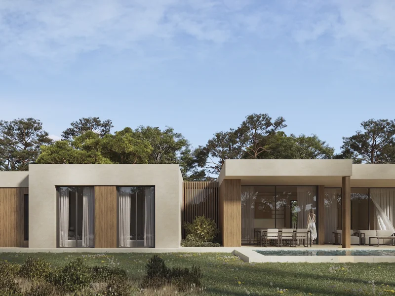 Modern single-level villa in Pla Roig, Calpe with private pool