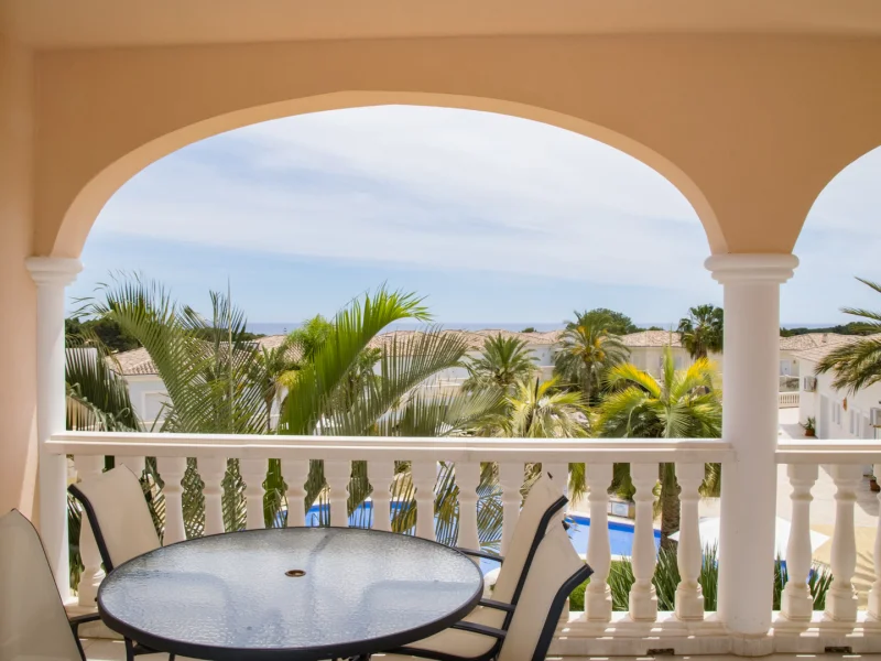Apartment in Benissa, La Fustera with sea views