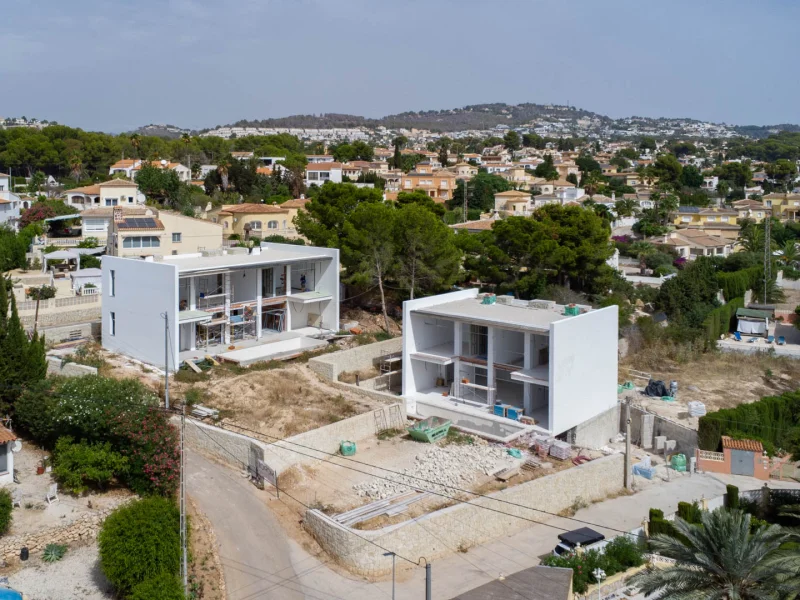 Modern new build villa in Calpe, Partida La Merced with pool