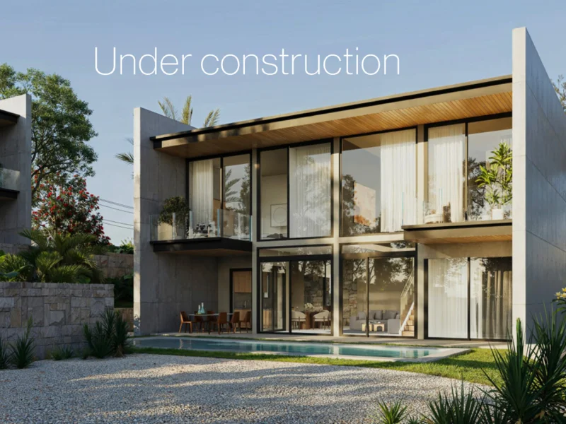 Modern new build villa in Calpe, Partida La Merced with pool