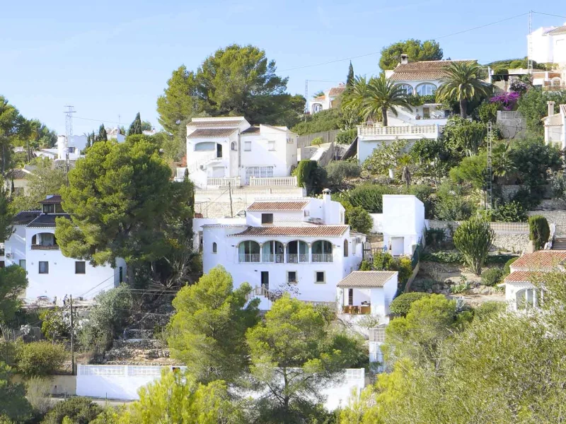 Traditional 5 bedroom villa in Jávea, Pinosol with guest apartment