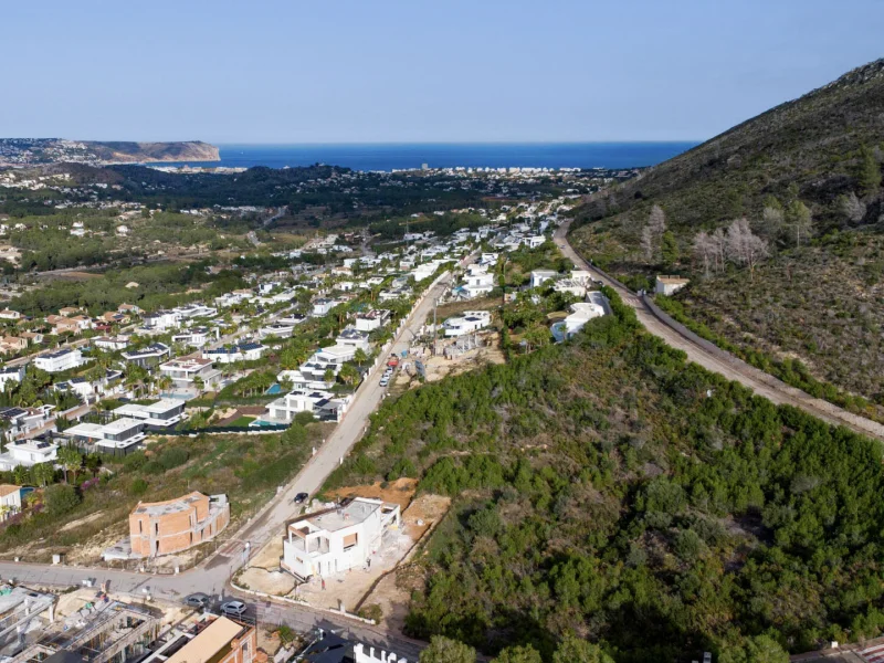 Building plot with sea views in Monte Olímpico, Jávea