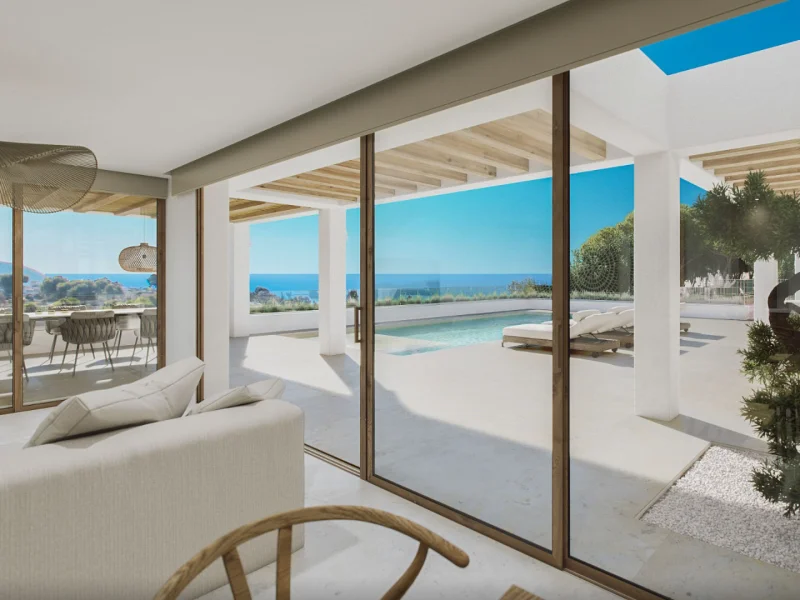 Luxury Villa in Moraira with Private Pool, For Sale