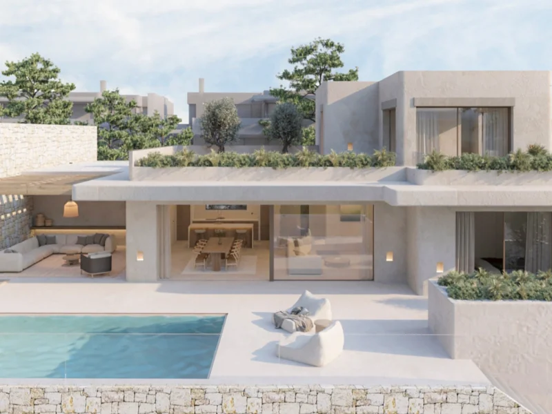 Villa in Teulada-Moraira with Panoramic Views and Private Pool