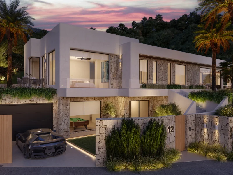 Jávea Villa with Panoramic Sea Views and Private Pool
