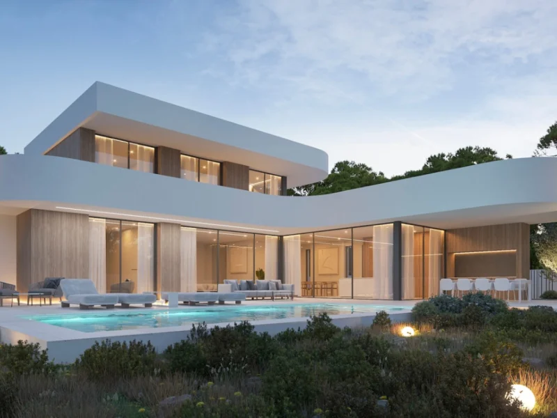 4 Bedroom Villa for Sale in Moraira with Private Pool