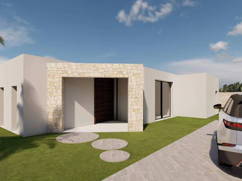 Modern new build villa in Benissa with private pool