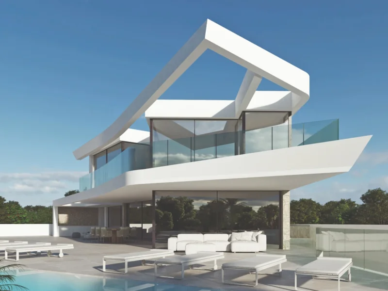 Exclusive Villa in Moraira, Coma de los Frailes with Sea Views