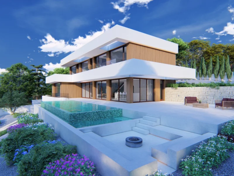Luxury villa in Galera de Las Palmeras, Altea with sea views