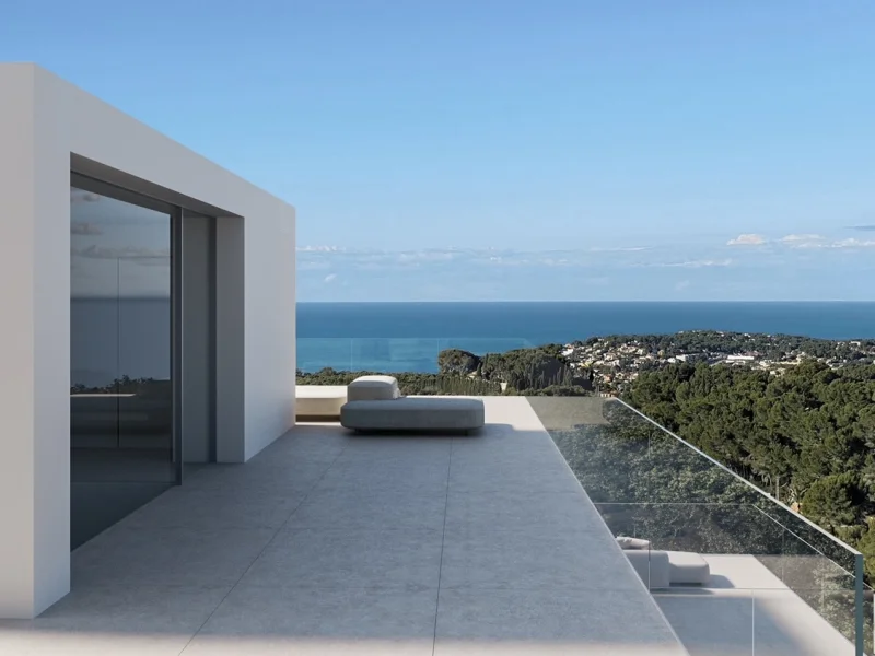 Benissa Villa with Private Pool near La Fustera Beach