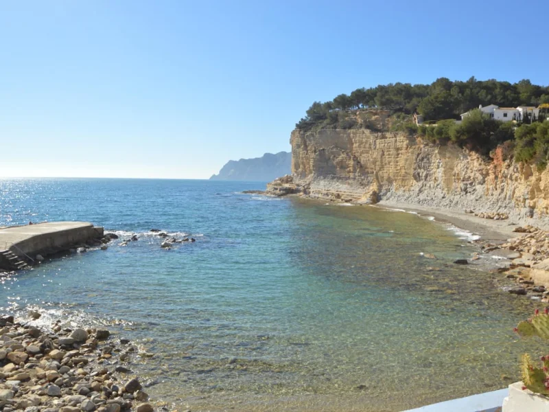 Double building plot in Benissa, Cala Advocat near the sea