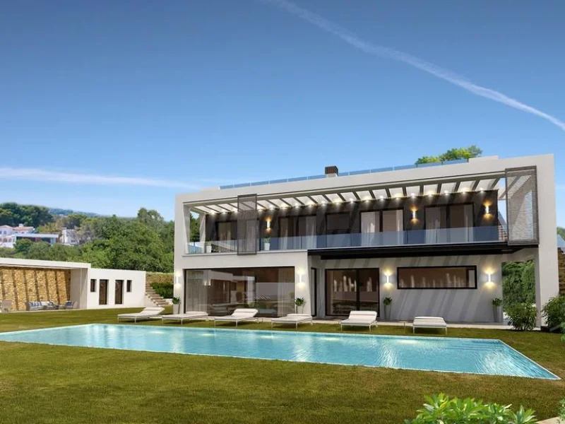 Modern villa project in Benissa, Cala Advocat with sea views