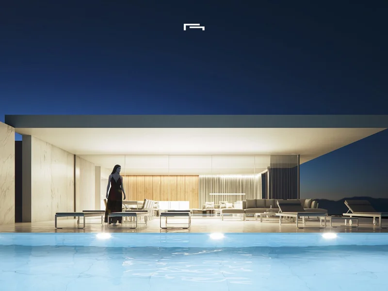 Modern luxury villa with sea views in El Portet, Moraira