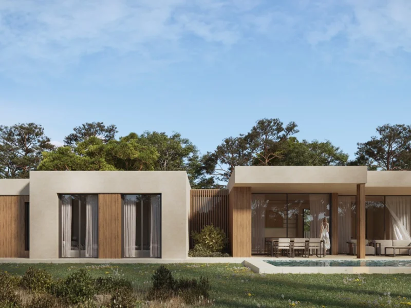 Contemporary villa in Calpe, Pla Roig with private pool