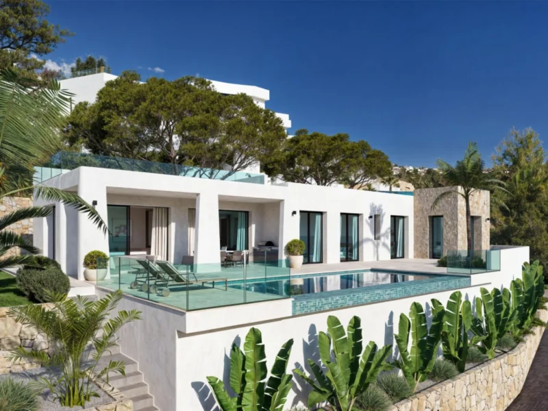Modern Villa in Calpe with Private Garden, Built 2025