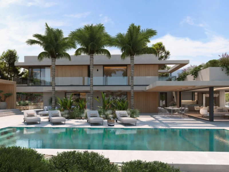 Luxury villa in Jávea, El Garroferal del Montgo with private pool
