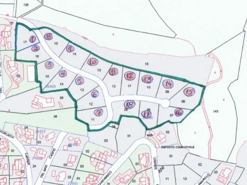 18 urban plots for sale in Jávea, Rafalet