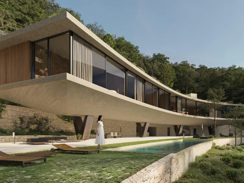 Avant-garde design villa in Benissa with sea views