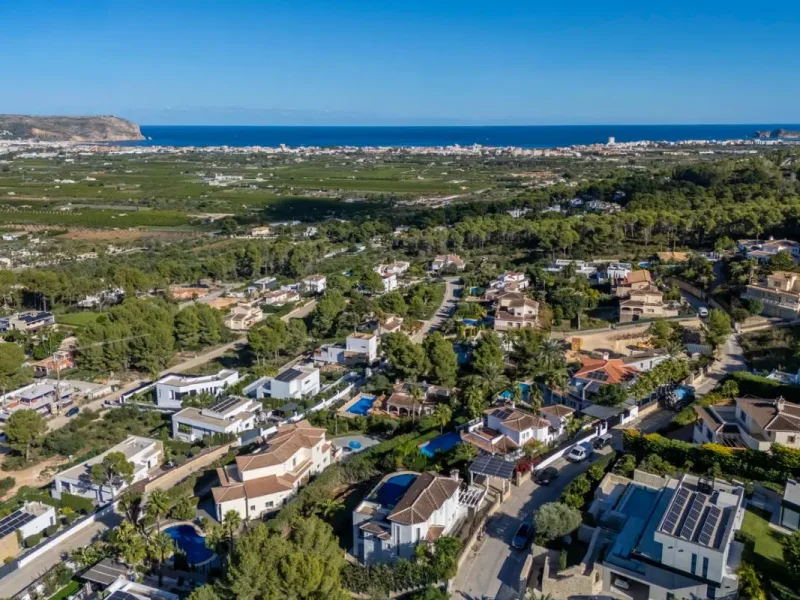 Villa with sea and Montgó views in Jávea